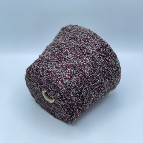 Loro Piana, Real Сhic, 320-250м, 10%Кашемир, 90%Меринос, Серо-вишневый, 37888