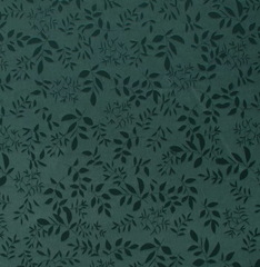 Атлас жаккард "Моар" веточки, 100 г/м2, ш. 150 см, изумрудный