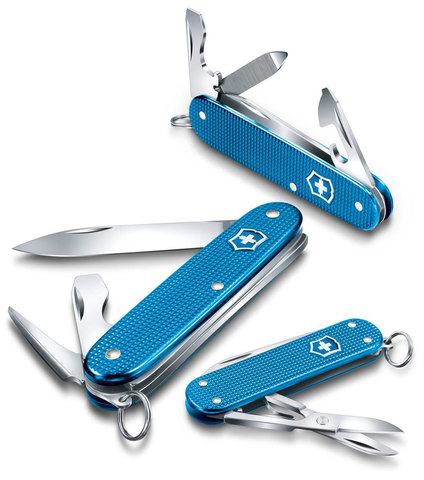 Нож складной Victorinox Cadet Alox LE 2020, Aqua Blue (0.2601.L20)