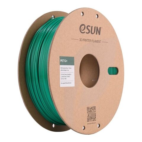 Пластик для 3D-печати eSUN PETG+, 1.75 мм, 1 кг, зелёный (Green), PETG+175G1P1