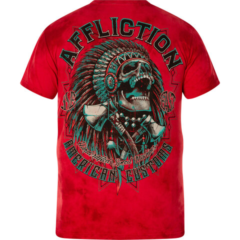 Affliction | Футболка мужская AC Native Roar A23799 спина