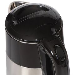 Чайник электрический Lofter, F01, черный, 2.2 л, 1500 Вт, скрытый нагревательный элемент, металл