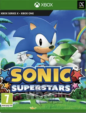 Sonic Superstars (диск для Xbox, интерфейс и субтитры на русском языке)