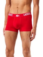 Боксерки теннисные Lacoste Branded Jersey Trunk 3P - black/red/white