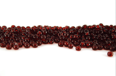 Бисер 6/0 PRECIOSA, 50г, тёмно-красный