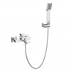 BelBagno ROM-VASM-CRM ROMANO Смеситель для ванны и душа в комплекте с ручным душем, шлангом и держателем, хром ROM-VASM-CRM