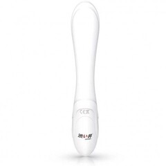 Гибкий, изгибающийся вибратор для точки G - DryWell G-Spot, белый