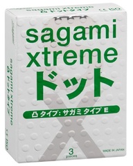 Презервативы Sagami Xtreme SUPER DOTS с точками - 3 шт. - 