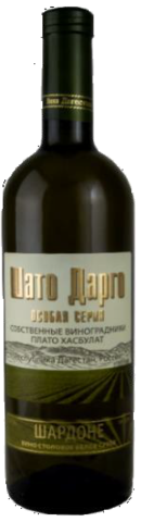 Вино Шардоне Шато Дарго столовое белое сухое 0,75л