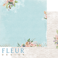 Бумага для скрапбукинга FLEUR-design, двусторонняя 30*30 см, 190 гр.