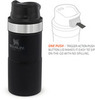 Картинка термостакан Stanley Classic Trigger Action 0,35L One hand 2.0 Черная - 4