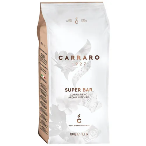 купить Кофе в зернах Carraro Super Bar, 1 кг (Карраро)