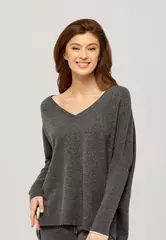 Джемпер с V-образным вырезом Marc & Andre W21-00CH416