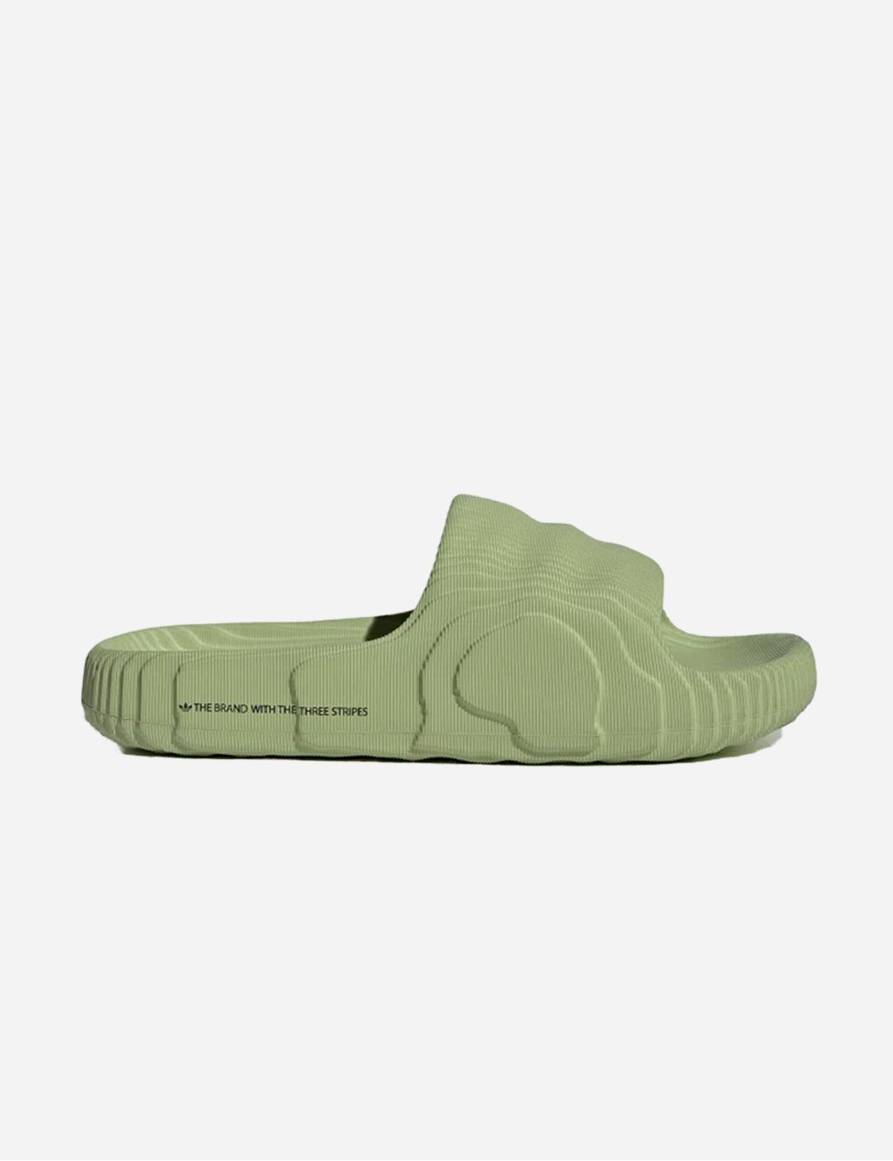 lime green adidas slides