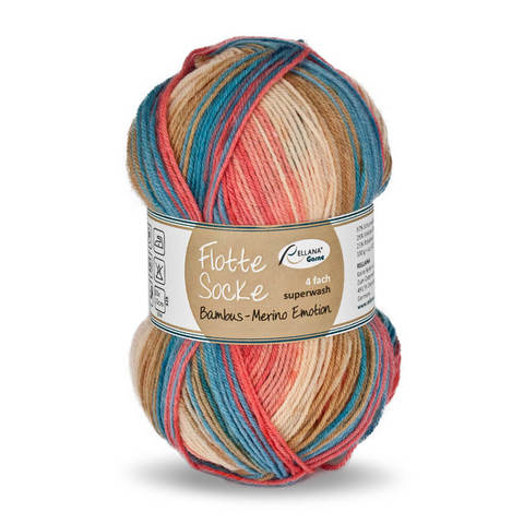 Rellana Flotte Socke Merino Bamboo Emotion 1545