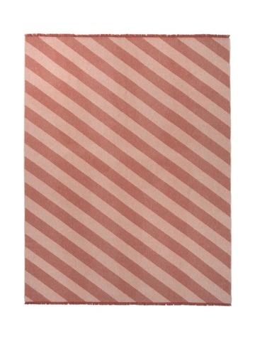 Плед 130х190 Elvang Fishbone Rusty Red