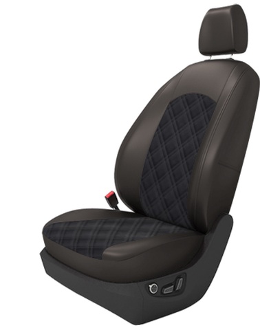 Авточехлы правый руль на 2 ряда (на заказ)