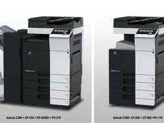 Цветное мфу Konica Minolta bizhub C308e (A7PY027/A7PY021)