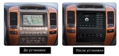 Магнитола Toyota Land Cruiser Prado 120,Lexus GX 470 (2002-2009) Android 10 4/64GB DSP 4G модель TO-447TS10
