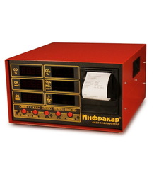 Автомобильный 2-х компонентный газоанализатор Инфракар 12.02