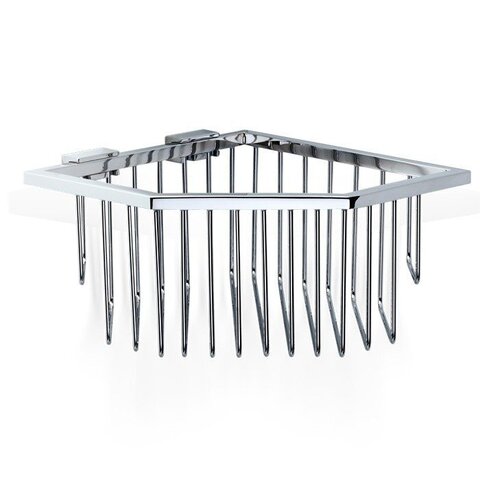 Decor Walther 0704800 Decor Walther WA ECK3 Корзина универсальная 18x18.5x9.5см для душа, угловая, подвесная, цвет: хром