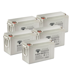 Комплект аккумуляторов RuTrike 6-EVF-120 60V126AH (AGM)