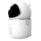 Панорамная Wi-Fi IP камера HOCO DI10 smart camera, 360°, 1080p, ночное видинее, обнаружение движения (Белый)