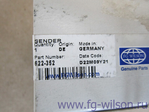 Датчик давления масла 0-5 Бар, оригинал / SENDER АРТ: 622-352