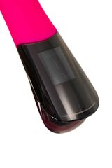 Ярко-розовый вибратор Mecawn - 20,5 см. - 