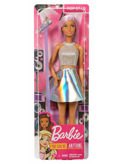 Кукла Барби Поп Звезда в серебристом наряде