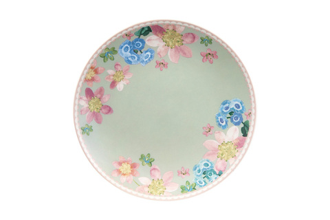 Тарелка закусочная Primula, шалфей, 20 см