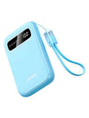 Внешний аккумулятор  UGREEN CD384 (45423) 10000mAh Mini Quick Charging 20W Power Bank, синий