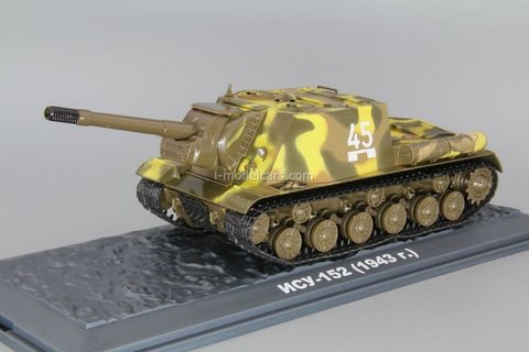 Tank ISU-152 1943 1:43 DeAgostini Tanks. Legends Patriotic armored vehicles #7