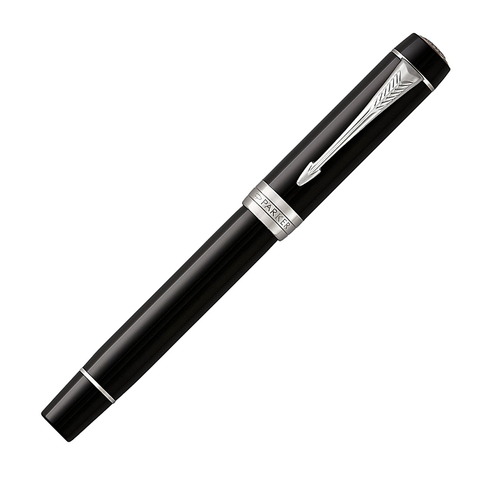 Ручка перьевая Parker Duofold, Black CT, F (1931387)