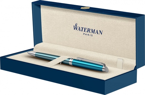 Ручка шариковая Waterman Hemisphere 2020 Sea Blue CT (2118240)