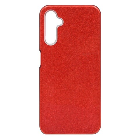 Силиконовый чехол блестящий Sparkle Case Блеск для Samsung Galaxy A54 (Красный)