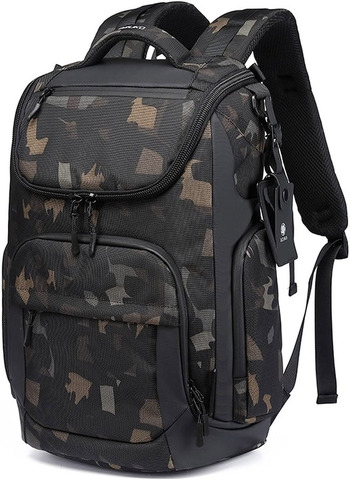 Картинка рюкзак городской Ozuko 9409 Camo - 1