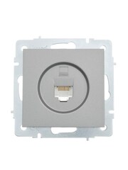 VESNA 742 3588 139 Розетка компьютерна платина (механизм)