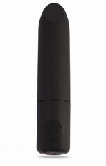 Черный перезаряжаемый вибратор-пуля Clit Fun Vibrator - 8,7 см. - 
