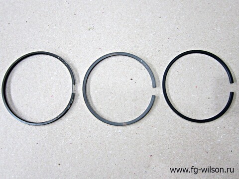 Кольца поршневые, комплект на 1 поршень, 1-й ремонт / PISTON RING KIT АРТ: 10000-00267