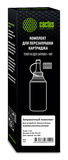 Тонер Cactus CS-RK-TK1170 черный флакон 240гр. (в компл.:чип) для принтера Kyocera Ecosys M2040dn, M2540dn/M2640idw