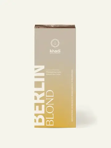 ХОЛОДНЫЙ БЛОНД - БЕРЛИН - натуральная краска для волос Khadi Naturprodukte, 100 гр
