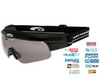 Комплект лыжные очки-маска Goggle Shima+ Black Smoke + Линза Orange