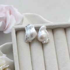 Жемчуг натуральный барочный, 18 мм и 20 мм, 2 жемчужины, Ж002-9