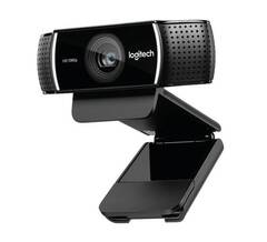 Веб-камера Logitech C922 Pro Stream (Full HD 1080p/30fps, 720p/60fps, автофокус, угол обзора 78°, стереомикрофон)