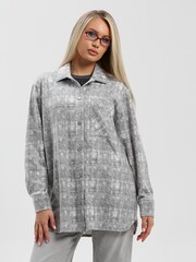 Рубашка Вселенная Виотекс СЕРЫЙ