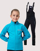 Детский лыжный костюм с высокой спинкой Nordski Jr. Core Active Breeze/Black