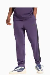 Штаны adidas Essentials 3-Stripes Fleece - фиолетовый