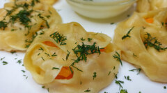 Манты с тыквой 0,9кг Домашняя кухня