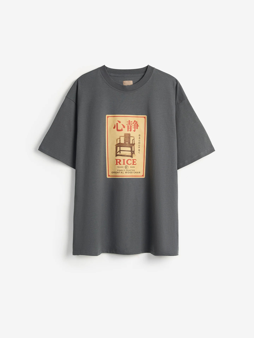ФУТБОЛКА RICE ORIENTAL WOOD CHAIR T-SHIRT